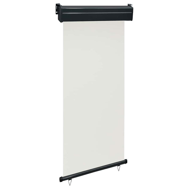sidemarkise til altan 105x250 cm cremefarvet
