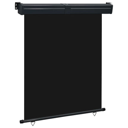 sidemarkise til altan 145x250 cm sort