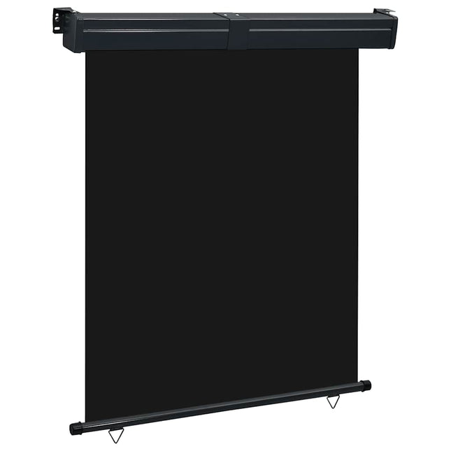 sidemarkise til altan 145x250 cm sort
