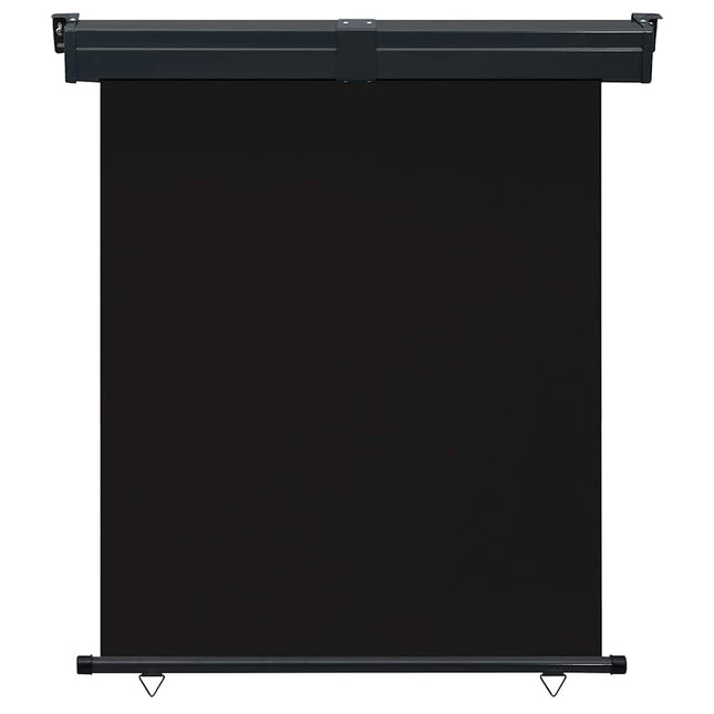 sidemarkise til altan 145x250 cm sort
