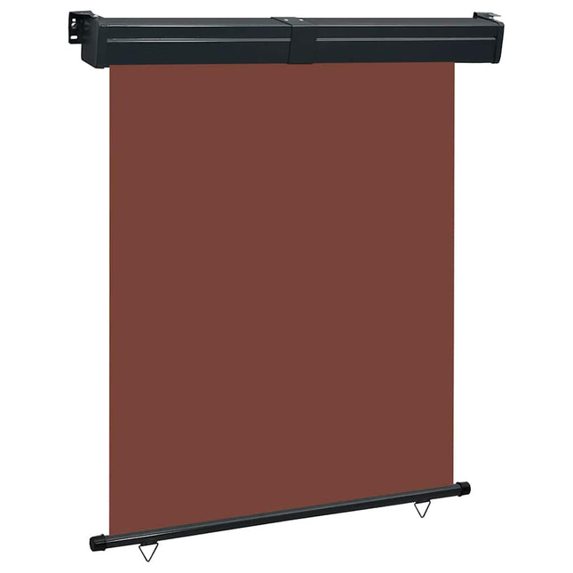 sidemarkise til altan 145x250 cm brun