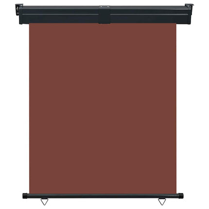 sidemarkise til altan 145x250 cm brun