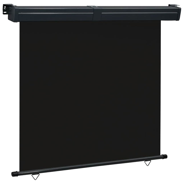 sidemarkise til altan 165x250 cm sort