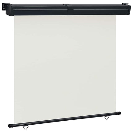 sidemarkise til altan 165x250 cm cremefarvet