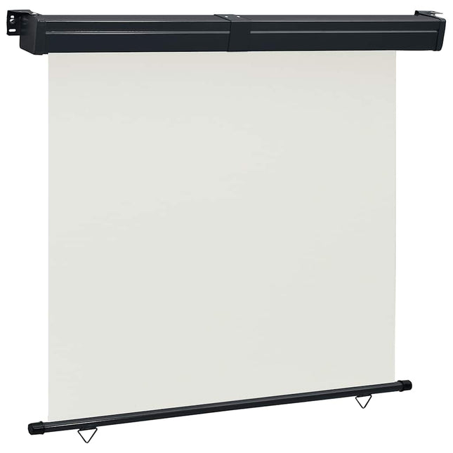 sidemarkise til altan 165x250 cm cremefarvet