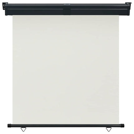 sidemarkise til altan 165x250 cm cremefarvet