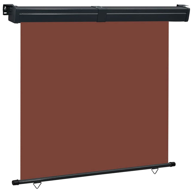 sidemarkise til altan 165x250 cm brun