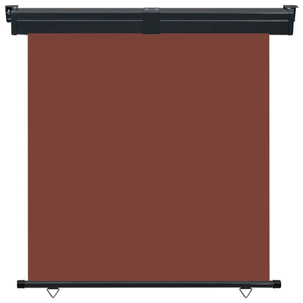 sidemarkise til altan 165x250 cm brun
