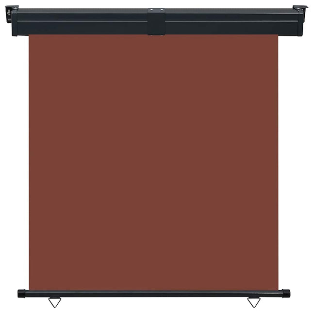 sidemarkise til altan 165x250 cm brun