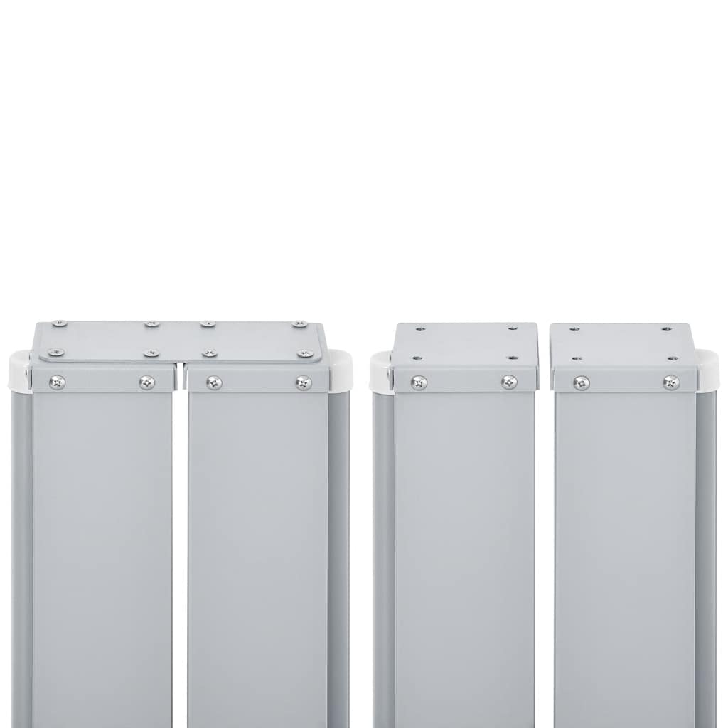 sammenrullelig sidemarkise 140 x 1000 cm cremefarvet