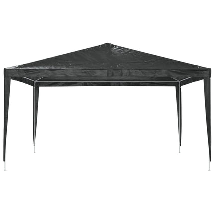 festtelt 4x4 m 90 g/m² antracitgrå