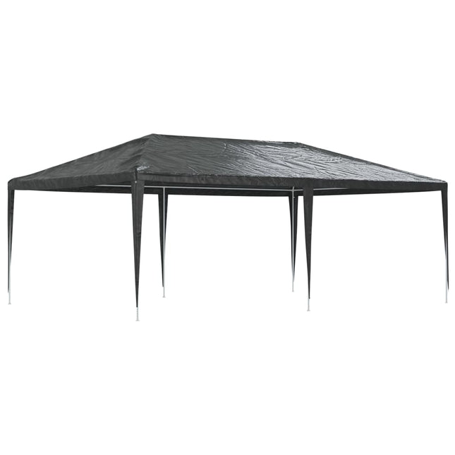 festtelt 4x6 m 90 g/m² antracitgrå