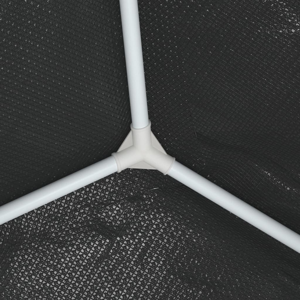 festtelt 4x9 m 90 g/m² antracitgrå