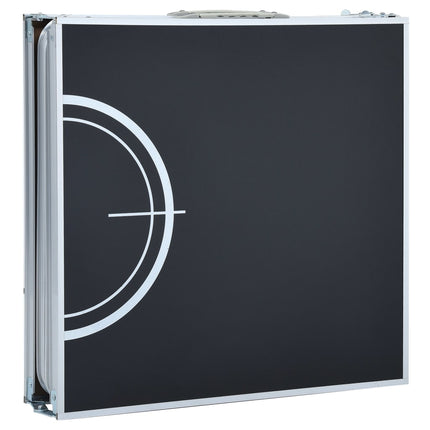 foldbart beer pong-bord 240 cm sort