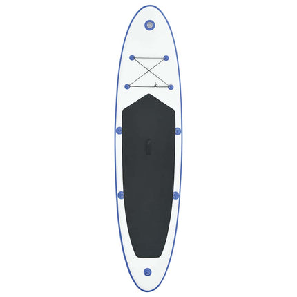 paddleboardsæt SUP oppusteligt blå og hvid