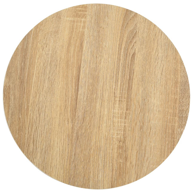 bistrobord 40 cm MDF lysebrun