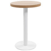 bistrobord 50 cm MDF lysebrun