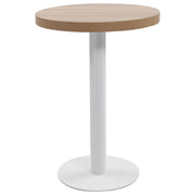 bistrobord 60 cm MDF lysebrun