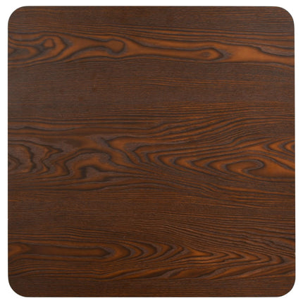 bistrobord 50x50 cm MDF mørkebrun
