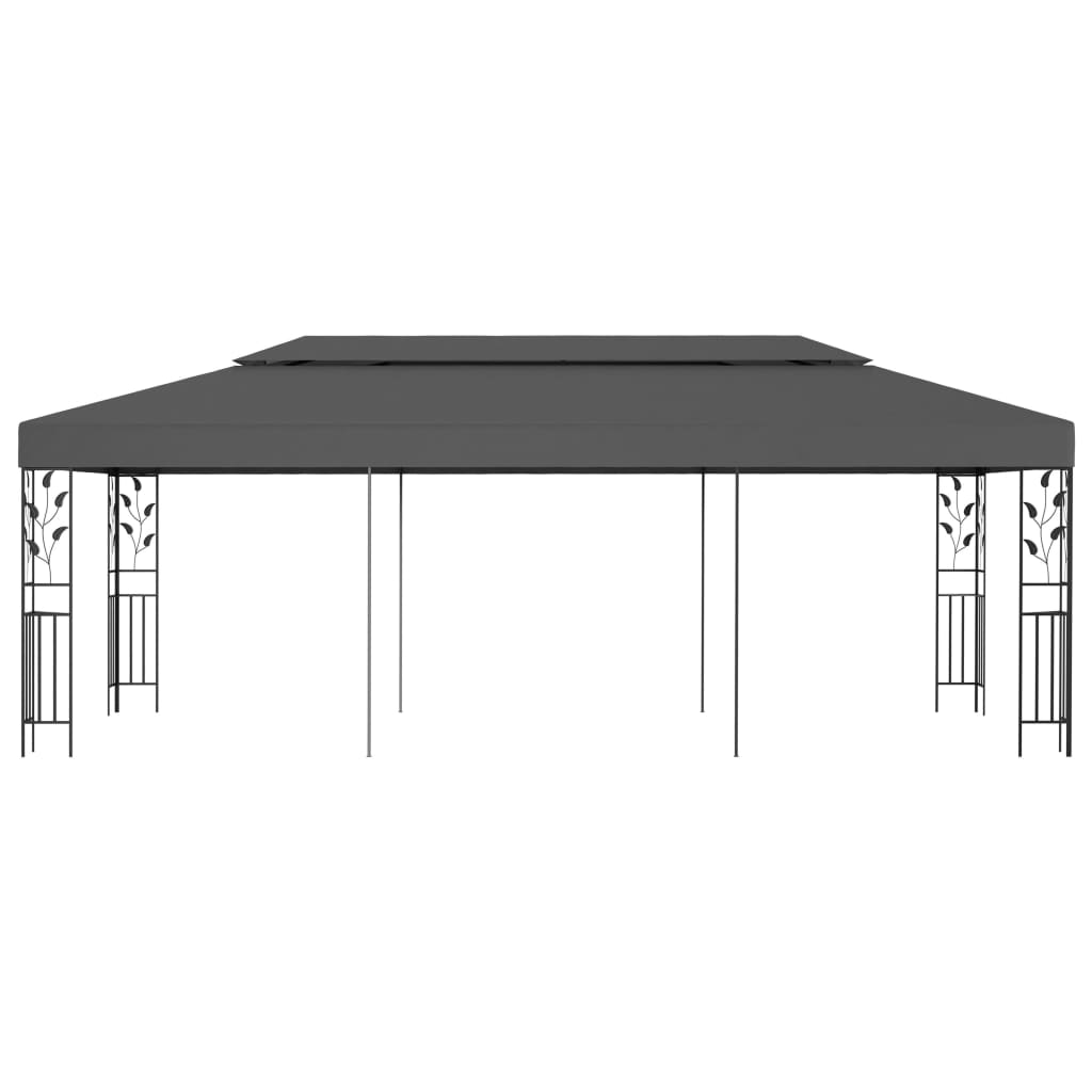pavillon 3x6 m antracitgrå