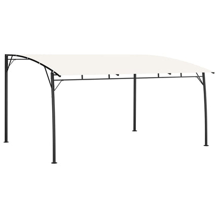fritstående markise 4x3x2,55 m cremefarvet