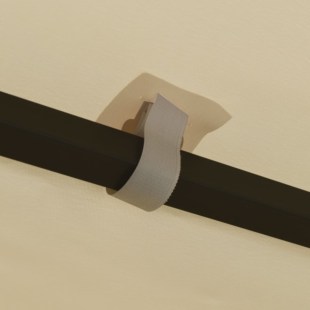 pavillon 3x3 m cremefarvet