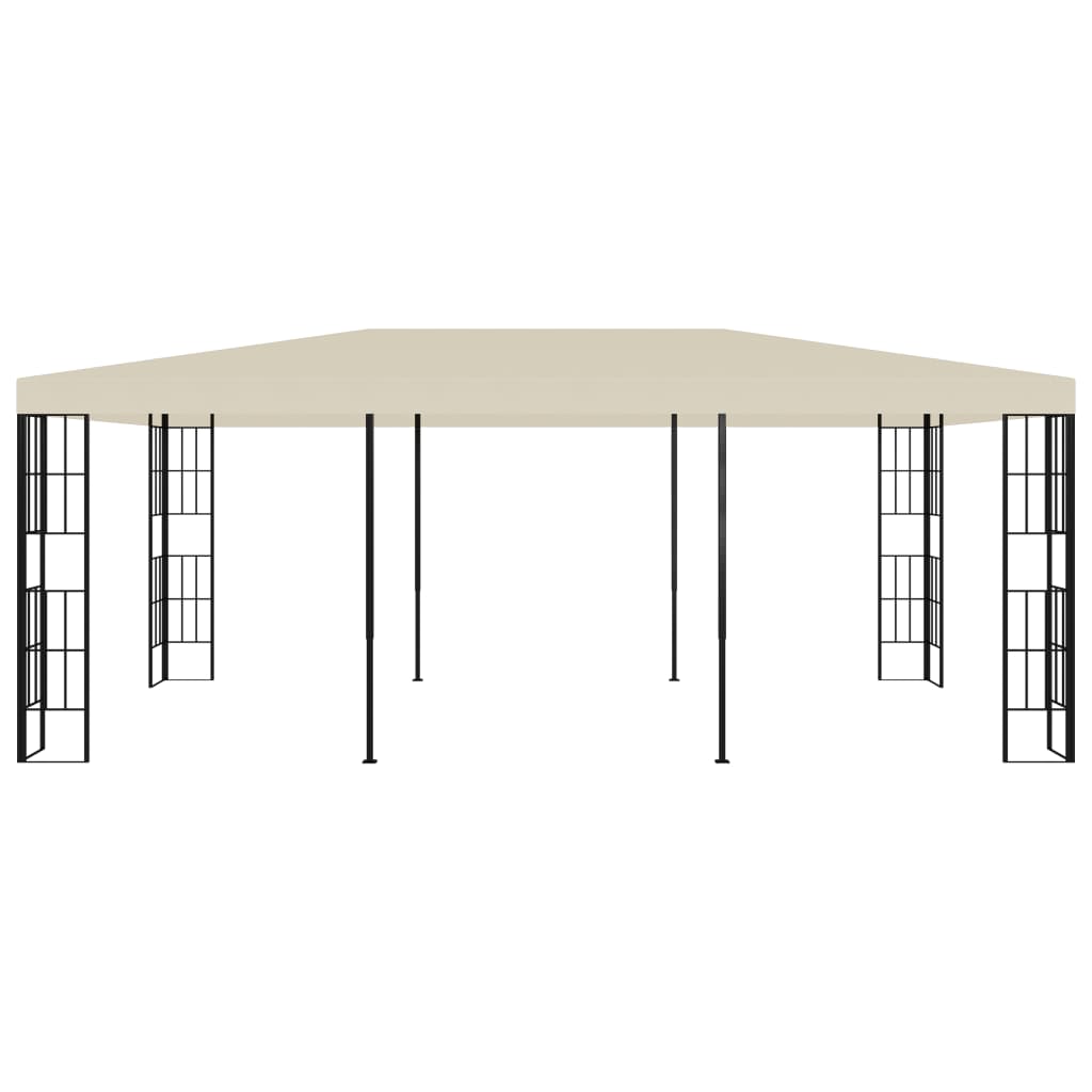 pavillon 3x6 m cremefarvet