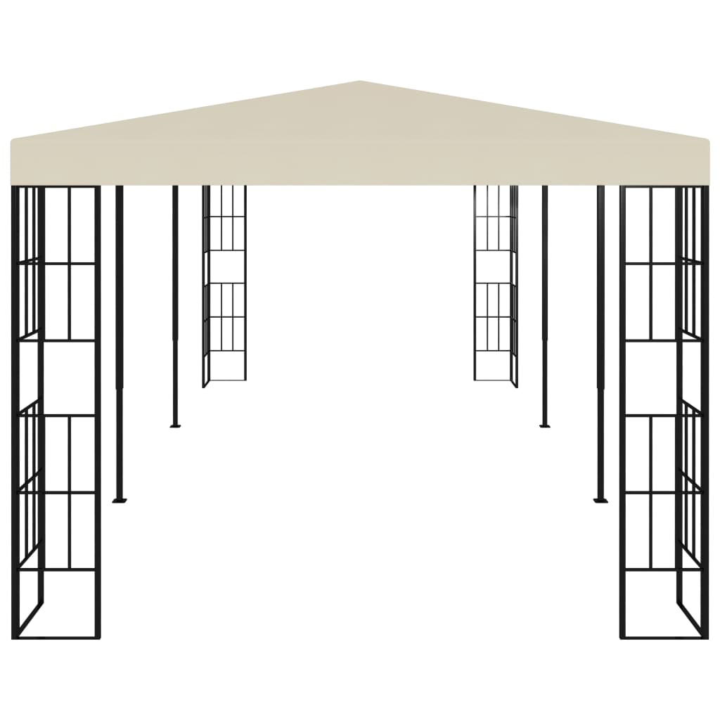pavillon 3x6 m cremefarvet