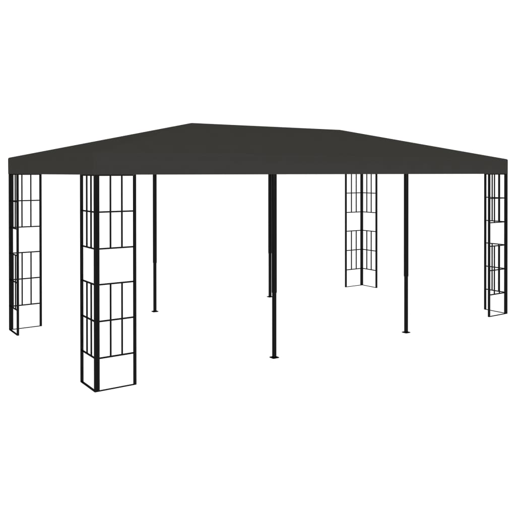 pavillon 3x6 m antracitgrå