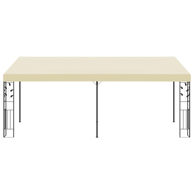 vægmonteret pavillon 6x3x2,5 m cremefarvet