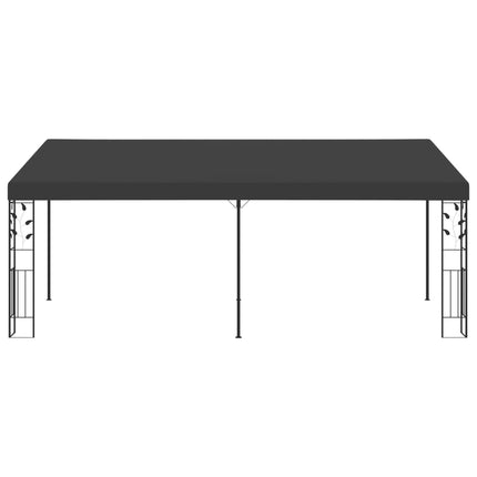 vægmonteret pavillon 6x3x2,5 m antracitgrå