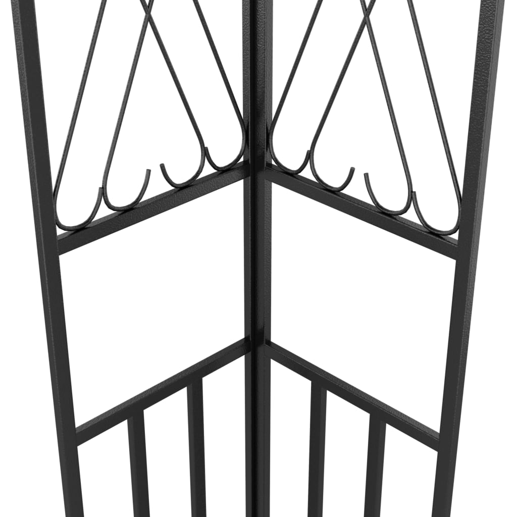 pavillon 3x6 m stof antracitgrå