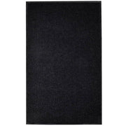 dørmåtte 117x220 cm PVC sort