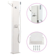 brusesøjle til havebruser 110 cm rustfrit stål