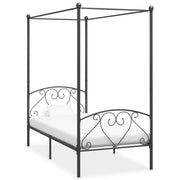 sengestel til himmelseng 120 x 200 cm metal grå