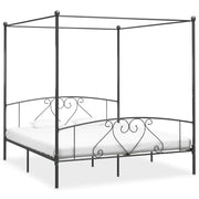 sengestel til himmelseng 180 x 200 cm metal grå