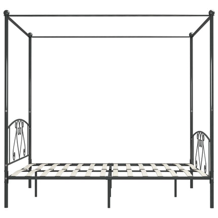 sengestel til himmelseng 200 x 200 cm metal grå