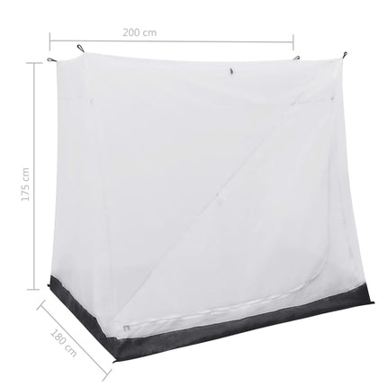 universelt indertelt 200x180x175 cm grå