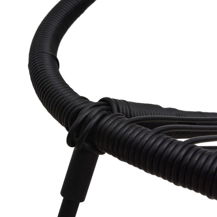 havestole 2 stk. polyrattan sort
