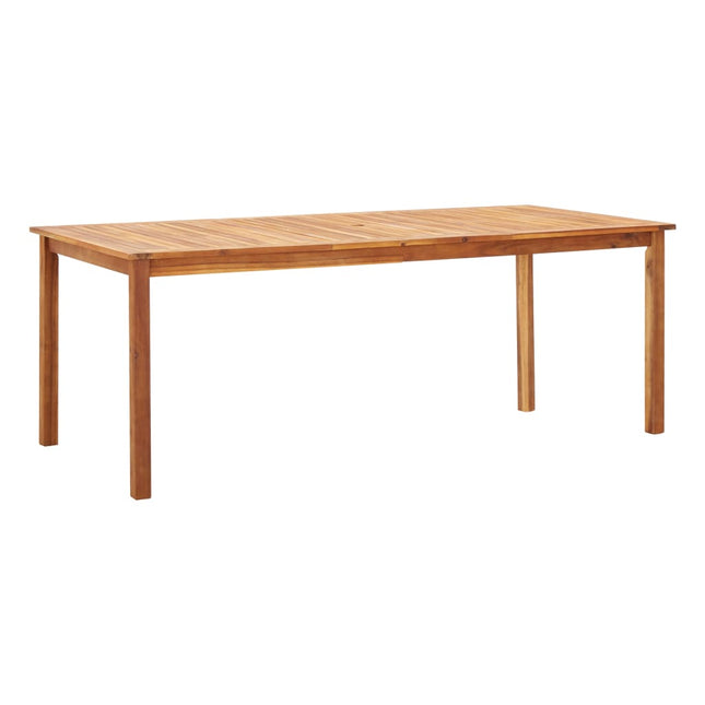 spisebordssæt 9 dele polyrattan og massivt akacietræ grå