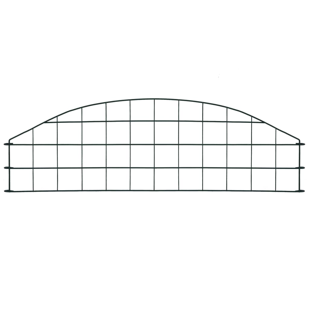 buet havehegnssæt 77,3x26 cm grøn