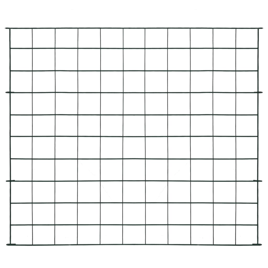 buet havehegnssæt 77,5x64 cm grøn