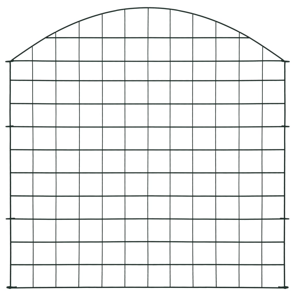 buet havehegnssæt 77,5x78,5 cm grøn
