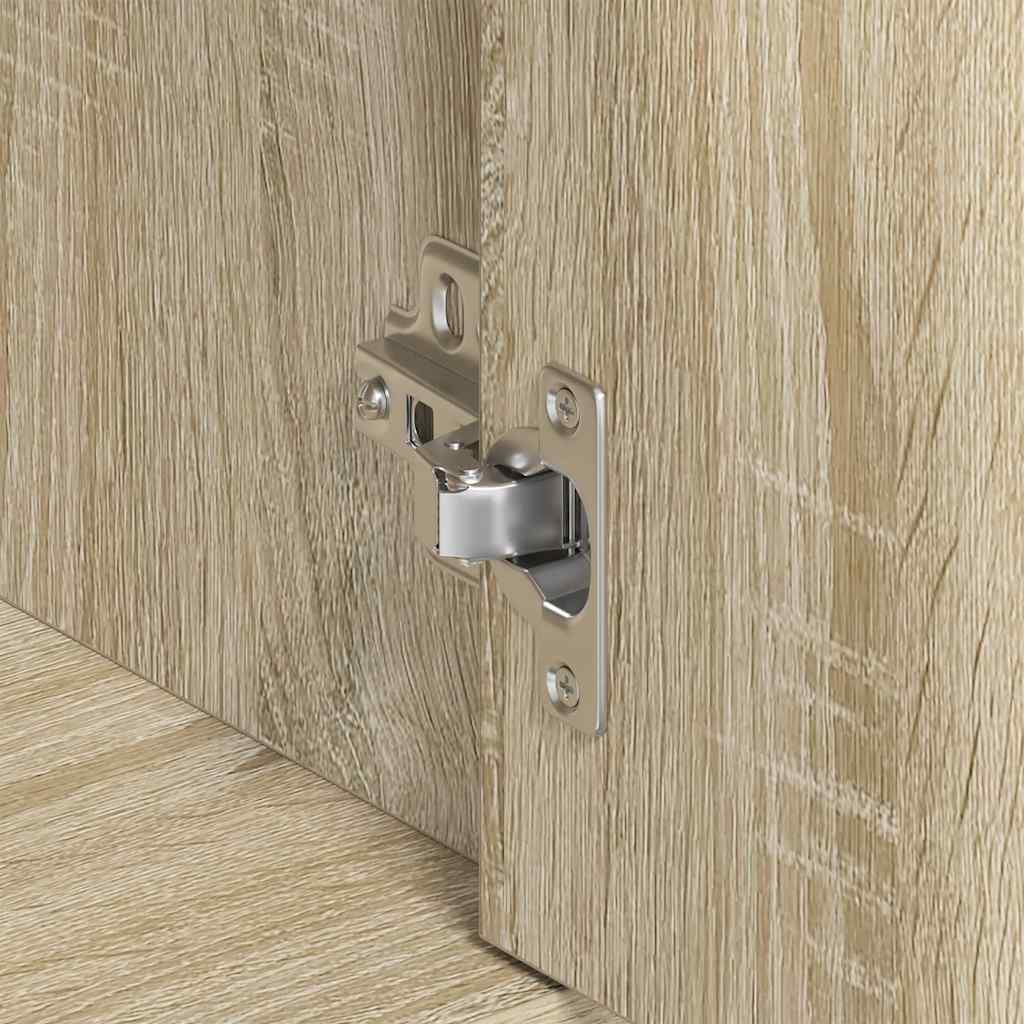 skænk 88x30x70 cm konstrueret træ sonoma-eg