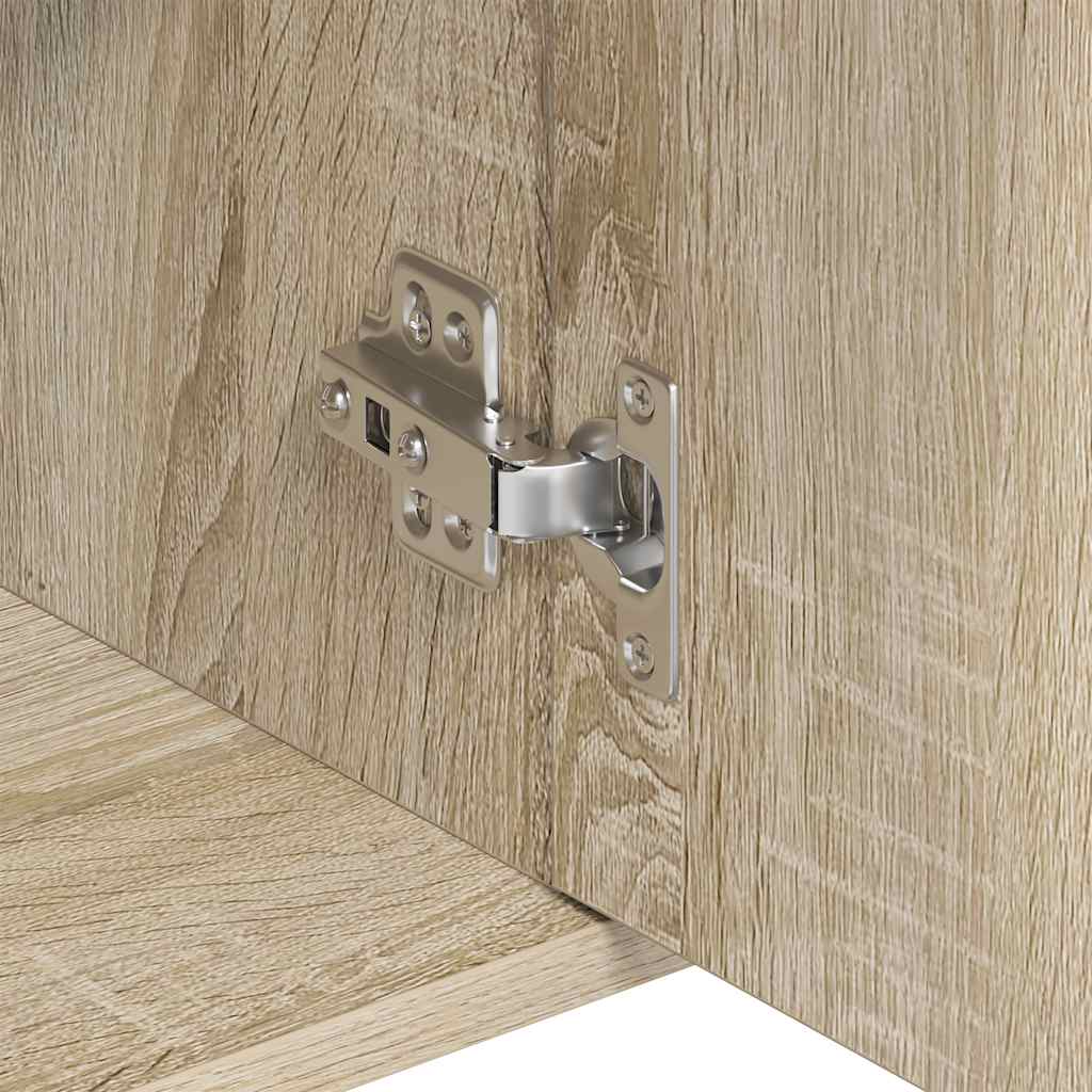 skænk 88x30x70 cm konstrueret træ sonoma-eg