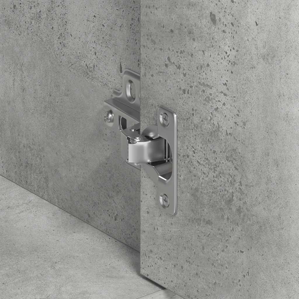 skænk 88x30x70 cm konstrueret træ betongrå