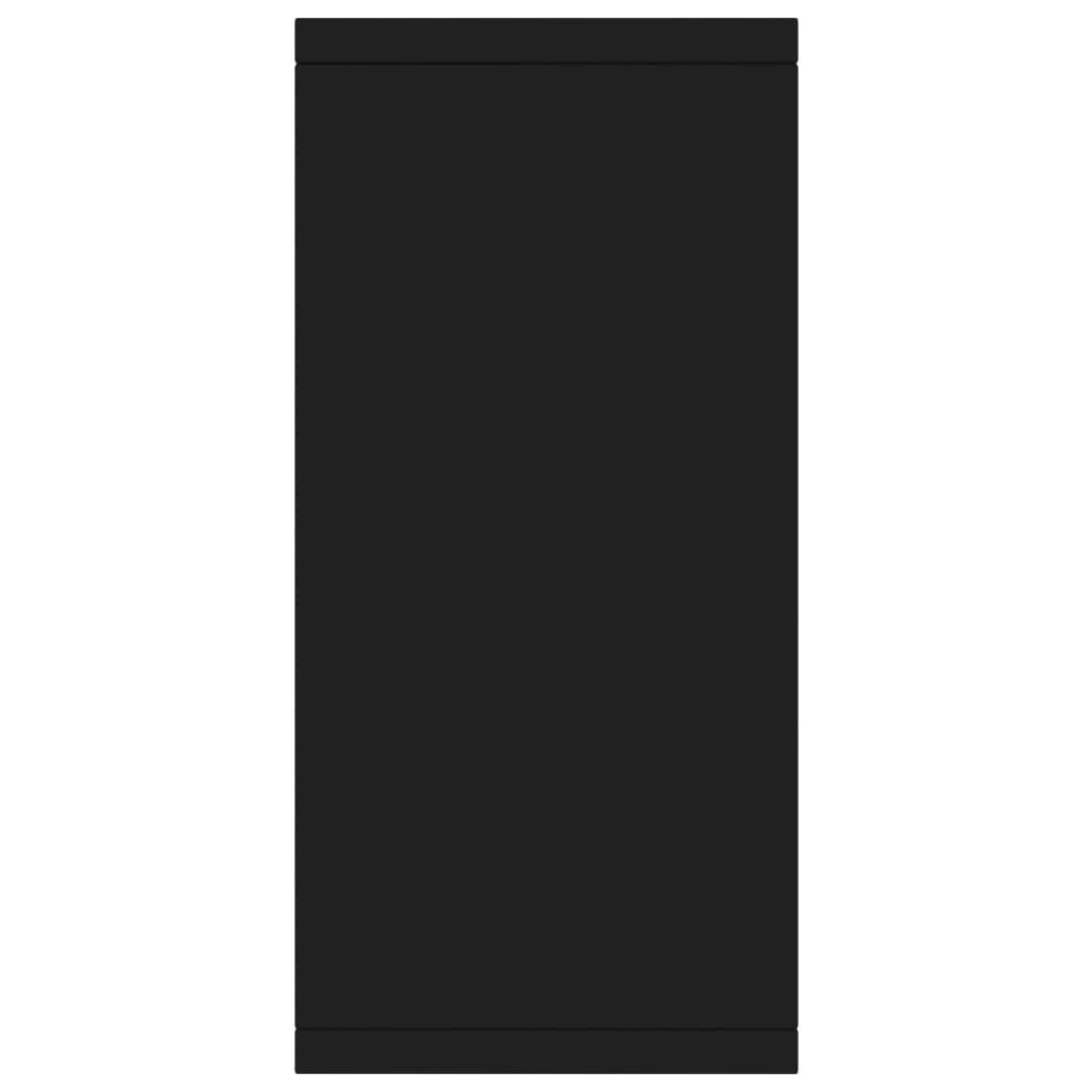 skænk 88x30x65 cm konstrueret træ sort