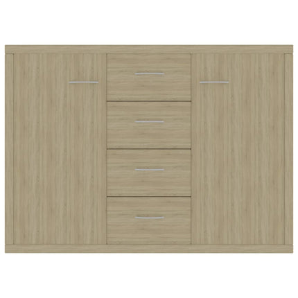 skænk 88x30x65 cm konstrueret træ sonoma-eg