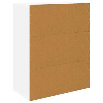 skænk 60x30x75 cm konstrueret træ hvid