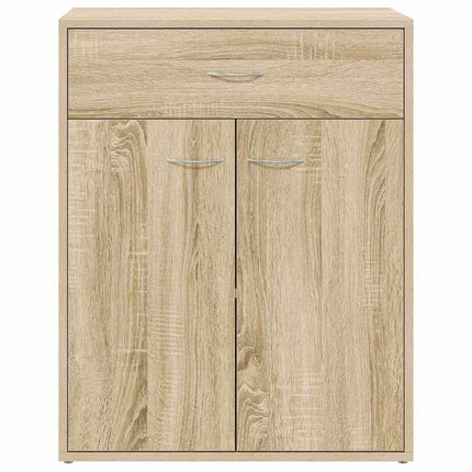 skænk 60x30x75 cm konstrueret træ sonoma-eg